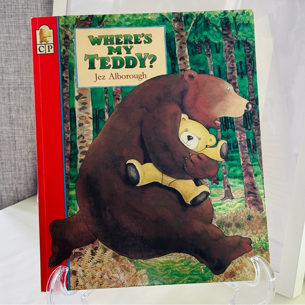 Where’s My Teddy? 🧸 Jez Alborough Paperback Picture Book
